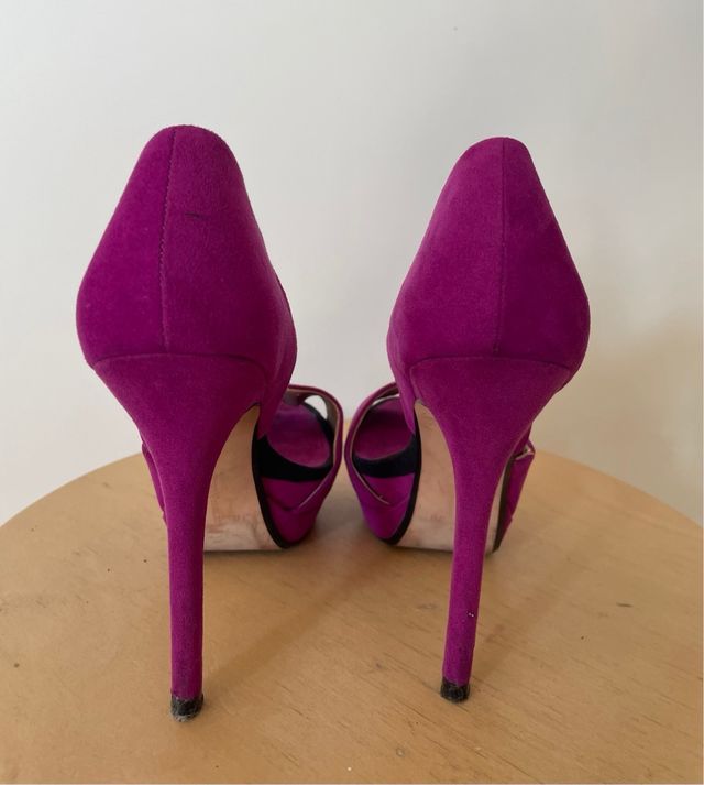 Zapatos Zara fiesta - Morados