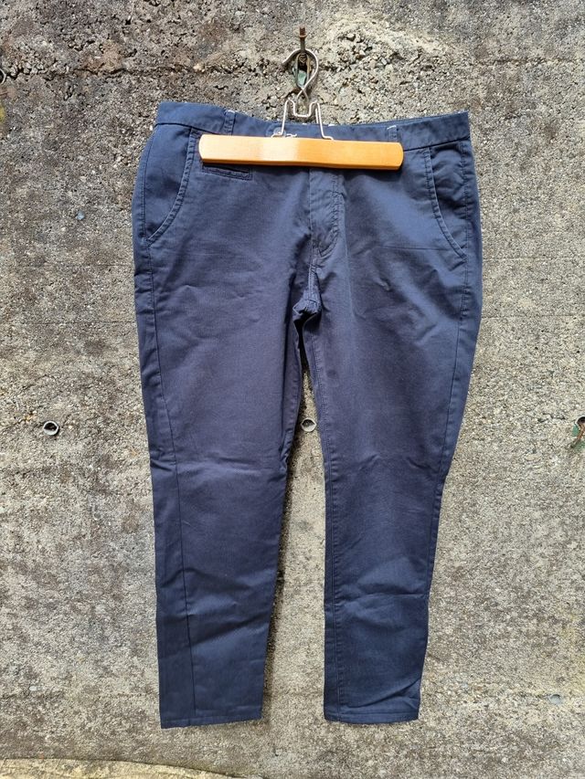 Pantaloni Uomo Clayton - Blu in cotone taglia 46