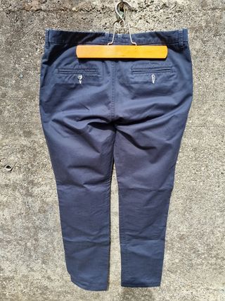 Pantaloni Uomo Clayton - Blu in cotone taglia 46
