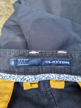 Pantaloni Uomo Clayton - Blu in cotone taglia 46