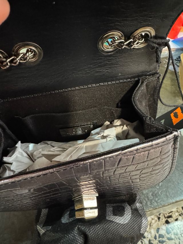 Bolso LODI Henna - Gris metalizado