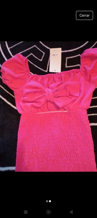 Vestido rosa nuevo
