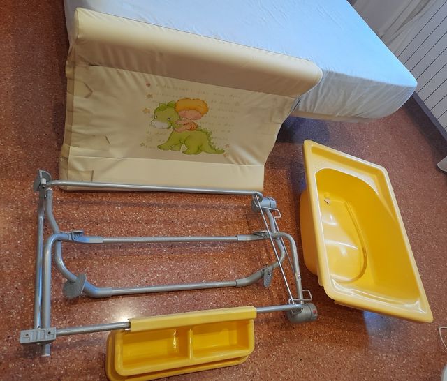 Bañera bebé plegable + cambiador