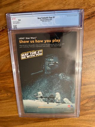 ➃ New Fantastic Four #1 👉 CGC 9.8