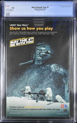 ➃ New Fantastic Four #1 👉 CGC 9.8