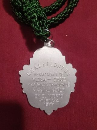 MEDALLA HDAD. VERA-CRUZ DE HUELVA