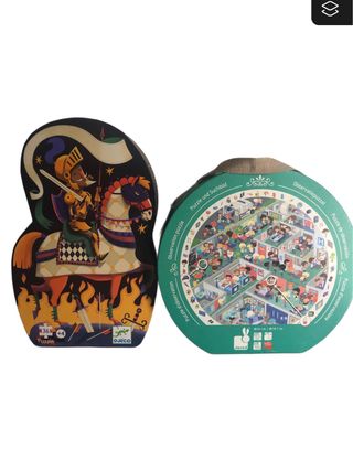 2 Puzzles infantiles JECO & Janod