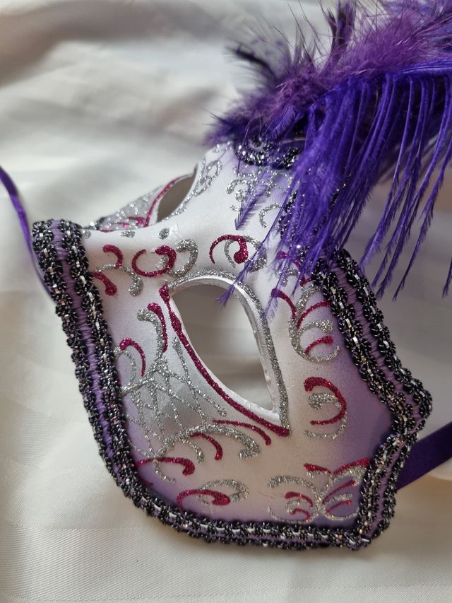 Maschera Veneziana Viola