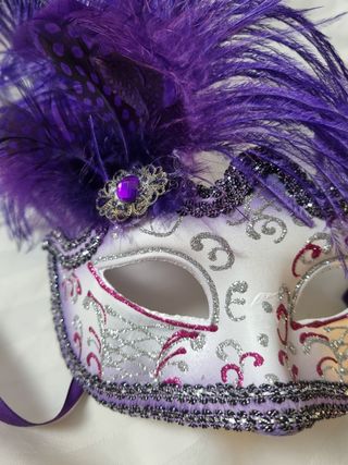 Maschera Veneziana Viola