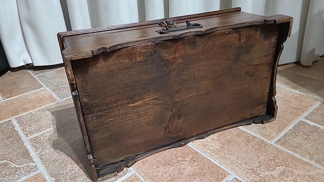 Bauletto in legno dell'800