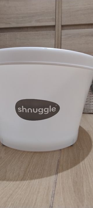 Bañera bebé Shnuggle: ¡Como nueva!