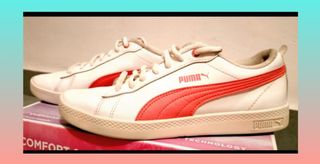 Zapatillas Puma Smash blancas N°37 oferta!