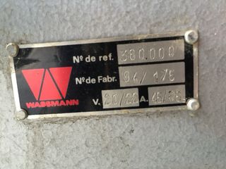 Equipo de cine Wassmann