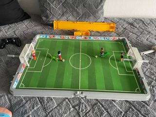 Futbolin de playmobil