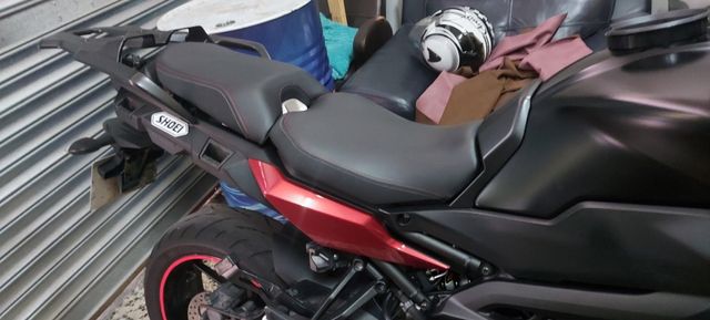 Tapizado de asiento de moto