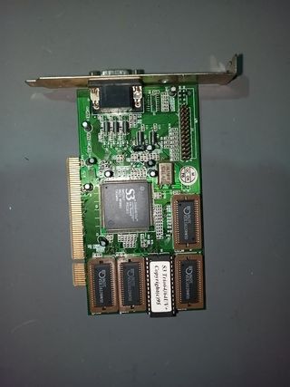 Placa de Vídeo S3 Trio64-64UV Vintage