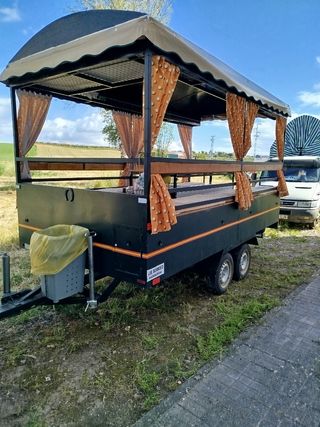 Carro remolque jardinera