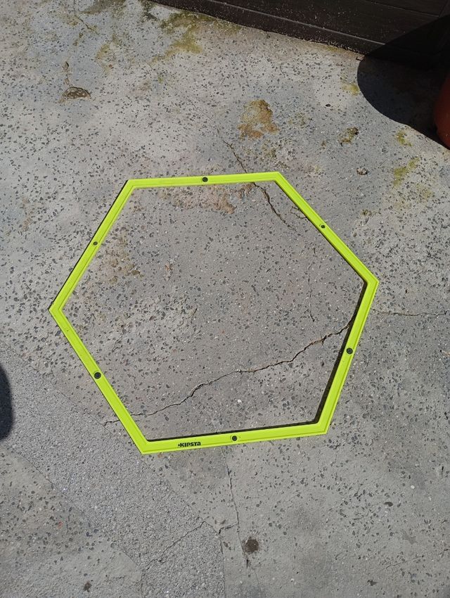 Aro de entrenamiento 58 cm amarillo