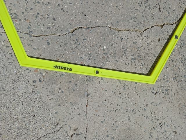 Aro de entrenamiento 58 cm amarillo