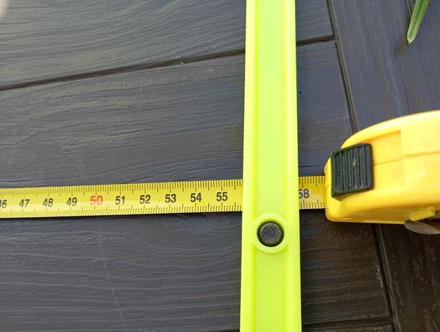 Aro de entrenamiento 58 cm amarillo