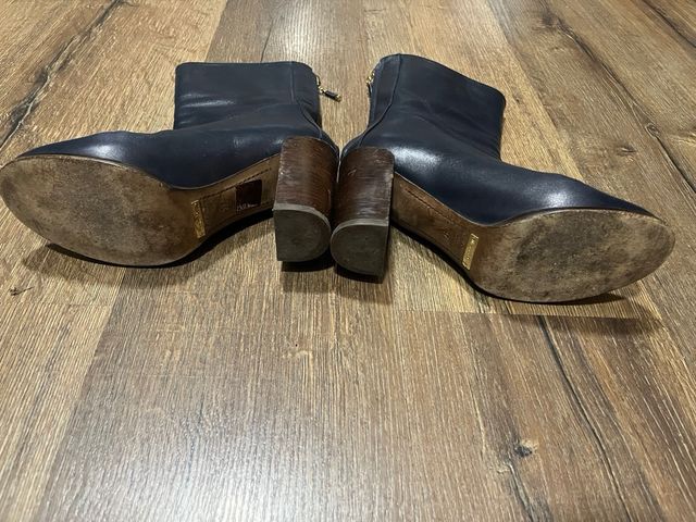 Botines cuero Massimo dutti