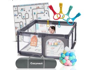 Parque para niños con bolas