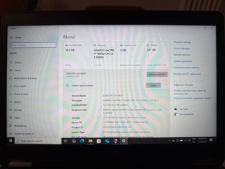 Portátil Dell Latitude E7450 - i7 / 16GB RAM / SSD 512GB / Gráfica dedicada