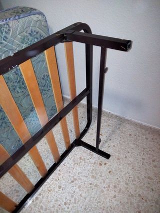 Colchón 190x90, somier y almohada 