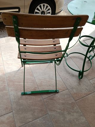 Set Giardino Vintage: Tavolino e 2 Sedie