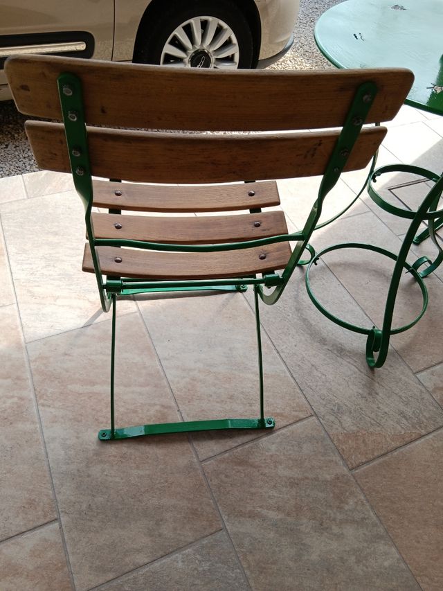 Set Giardino Vintage: Tavolino e 2 Sedie