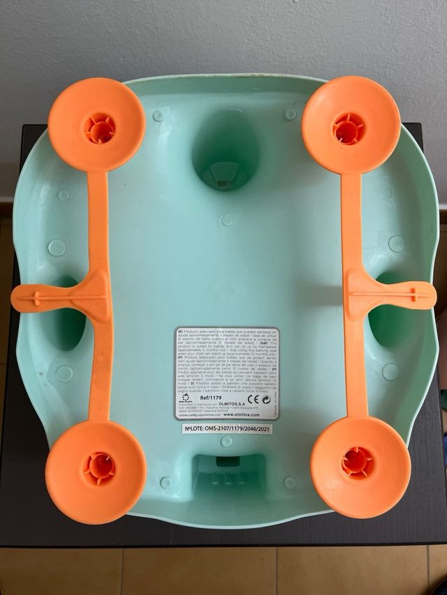 Asiento de baño bebé