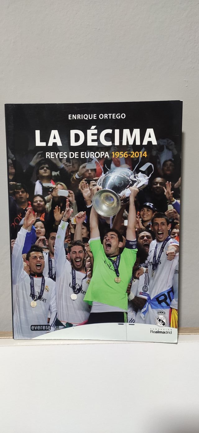 Libro "La décima" del Real Madrid