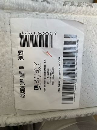 Colchón FLEX  bebé