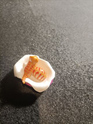 Gatos Playmobil: 2 figuras madre y cria