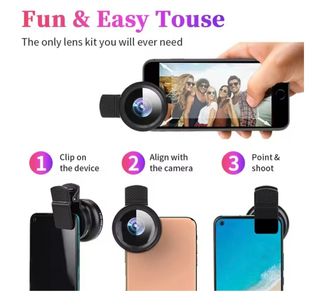 Lente móvil Macro-Gran angular NUEVA