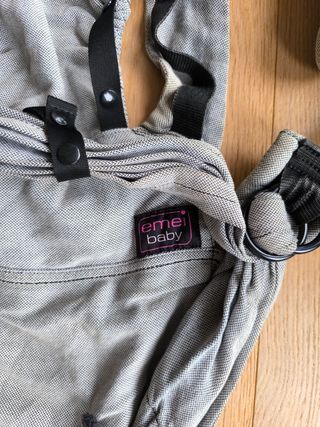 Mochila porteo Ermei Baby gris