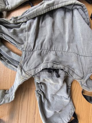 Mochila porteo Ermei Baby gris