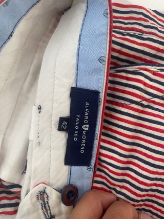 Bermudas Rayas Alvaro Moreno