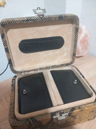 Caja joyero piel serpiente