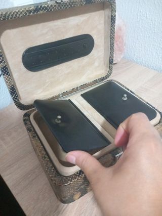 Caja joyero piel serpiente
