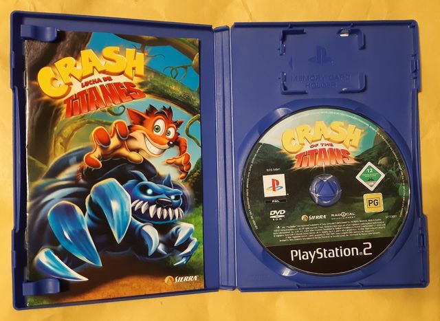 Crash Lucha de Titanes PS2 PlayStation 2