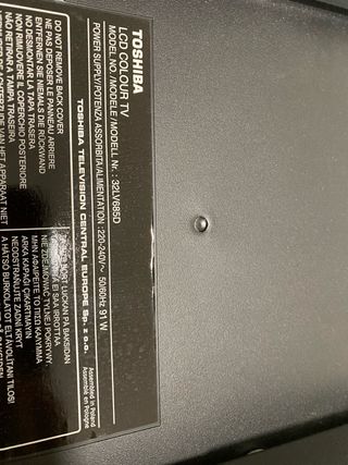 TV Toshiba 32" 