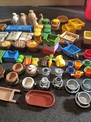 Playmobil granja: accesorios diorama