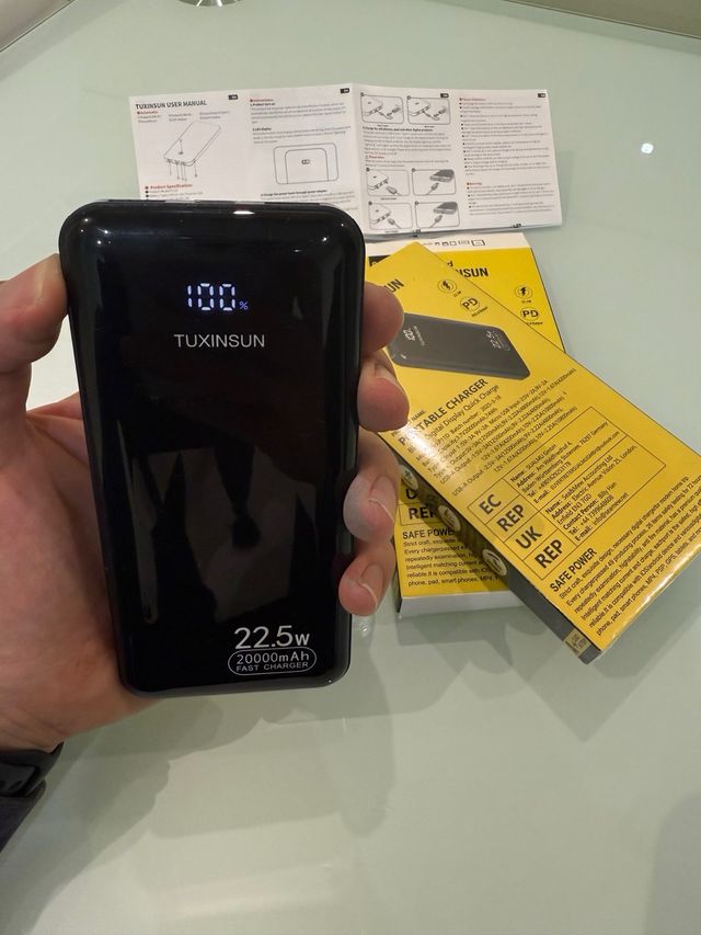 PowerBank Portatilde 20mil mAh Nuevo/Prescintado