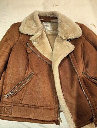 Cazadora Bershka biker 
