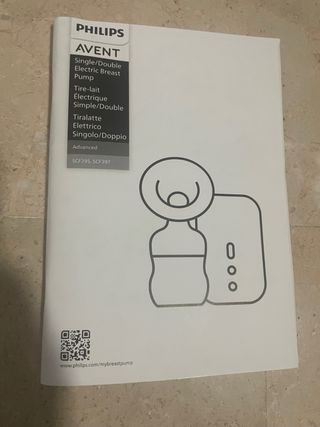 Sacaleches Philips Avent SCF395/31