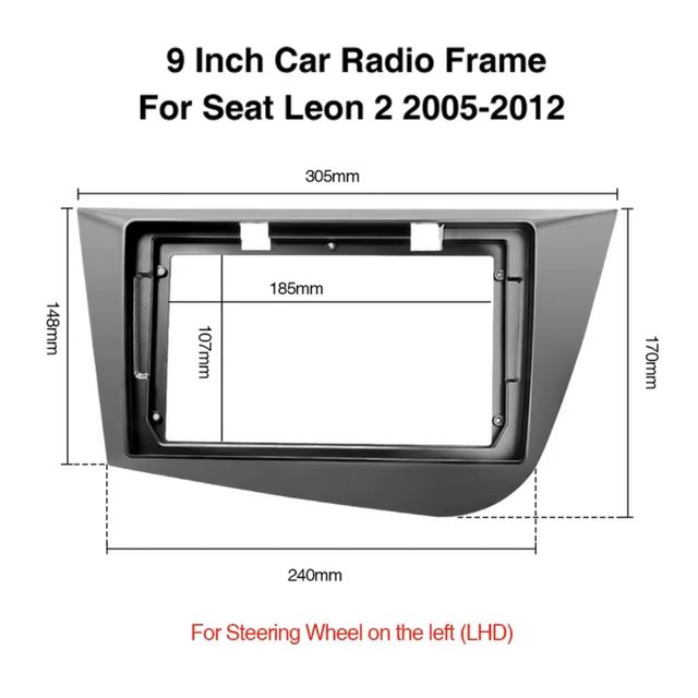 Marco Radio Seat Leon 9”