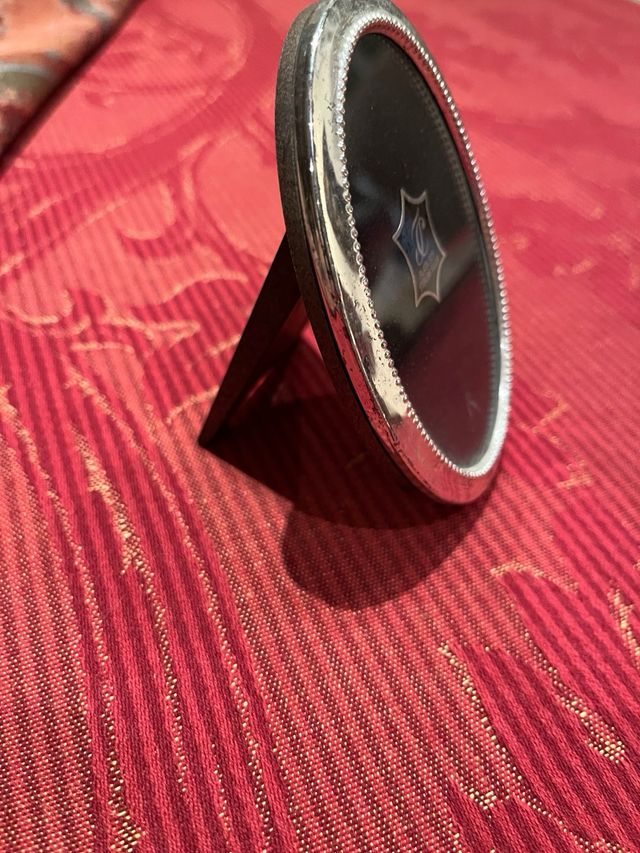 Marco de plata para fotos