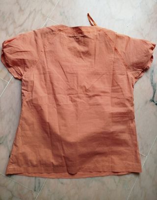 Camiseta naranja talla S