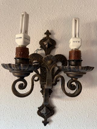 Aplique vintage pared tipo rústico
